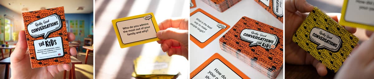 Really Good Conversations card game products